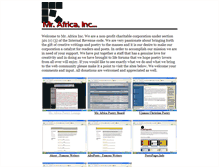 Tablet Screenshot of mrafrica.org
